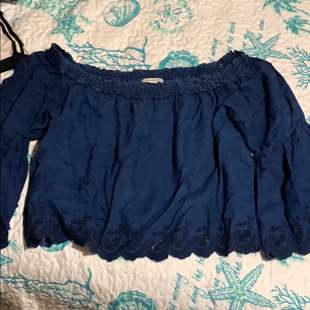 Off the shoulder blouse